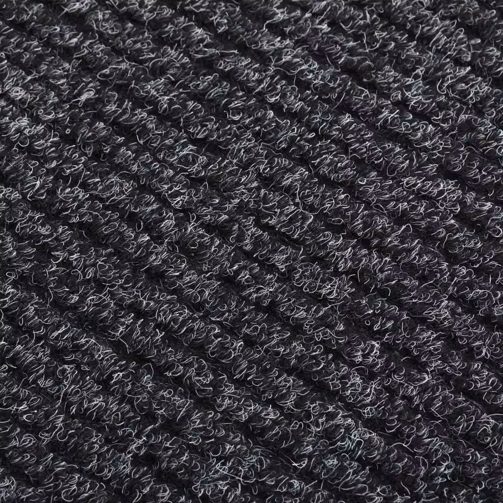 Berkfield Home Dirt Trapper Carpet Runner in Anthracite Black, W/D/H: 100 x 450 cm – 1