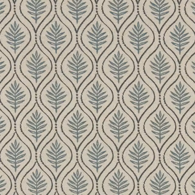 Ashley Wilde Calvia Indigo Blue Fabric