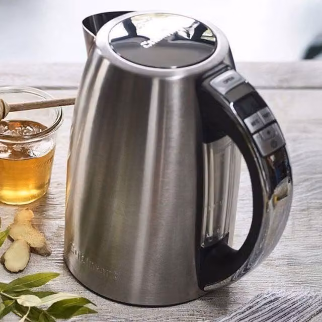 Cuisinart CPK17BPU Multi Temp Stainless Steel Kettle, 1.7 l, Silver