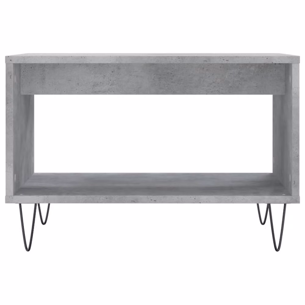 Berkfield Home Decorative Coffee Table in Concrete Grey, W/D/H: 60 x 50 x 40 cm – 3