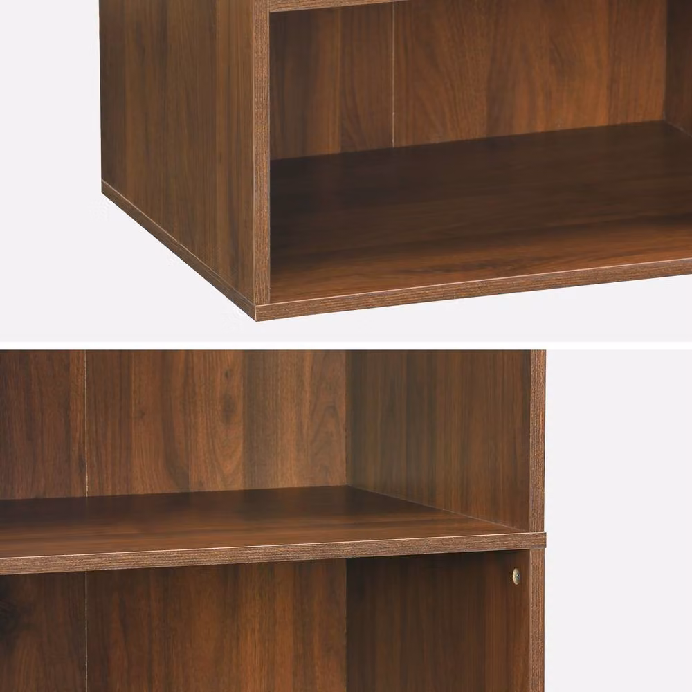 sweeek Modular Open Wardrobe Shelf Unit in Dark Brown – 3