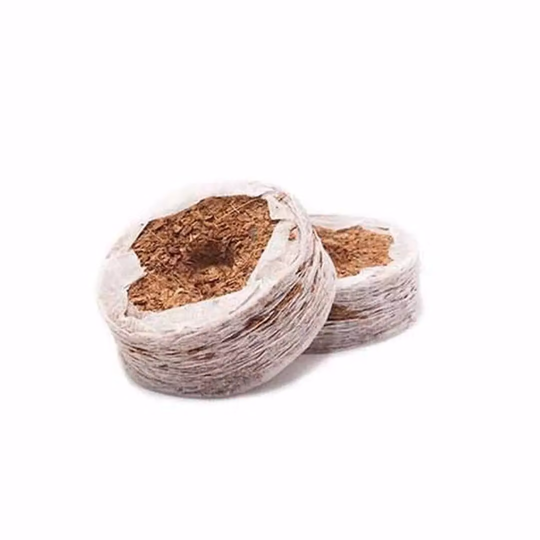 Coir Products CoirCoins Coco Peat Potting Soil Mix, Pack of 50, Brown, W: 38 cm x L: 38 cm – 2