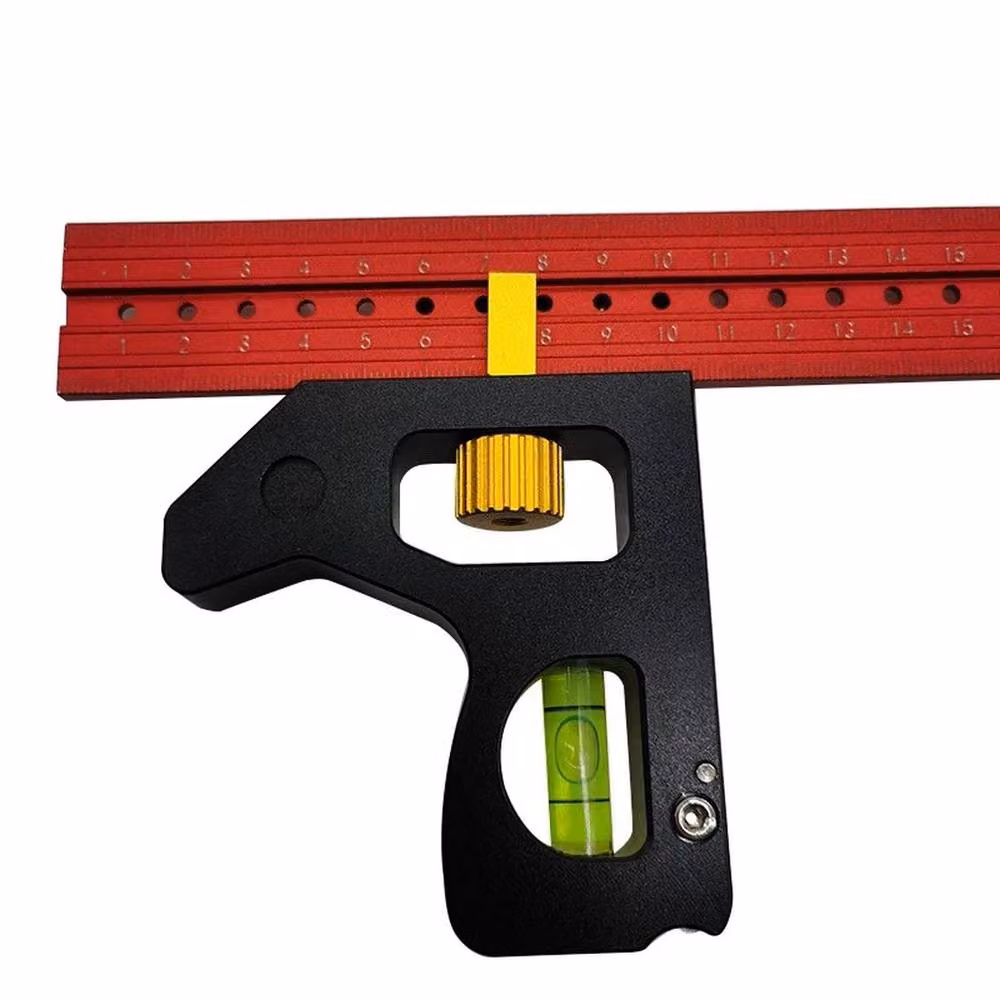 NESTLUNE Red Combination Right Angle Movable Square Ruler, W: 520 cm, H: 40 cm – 3