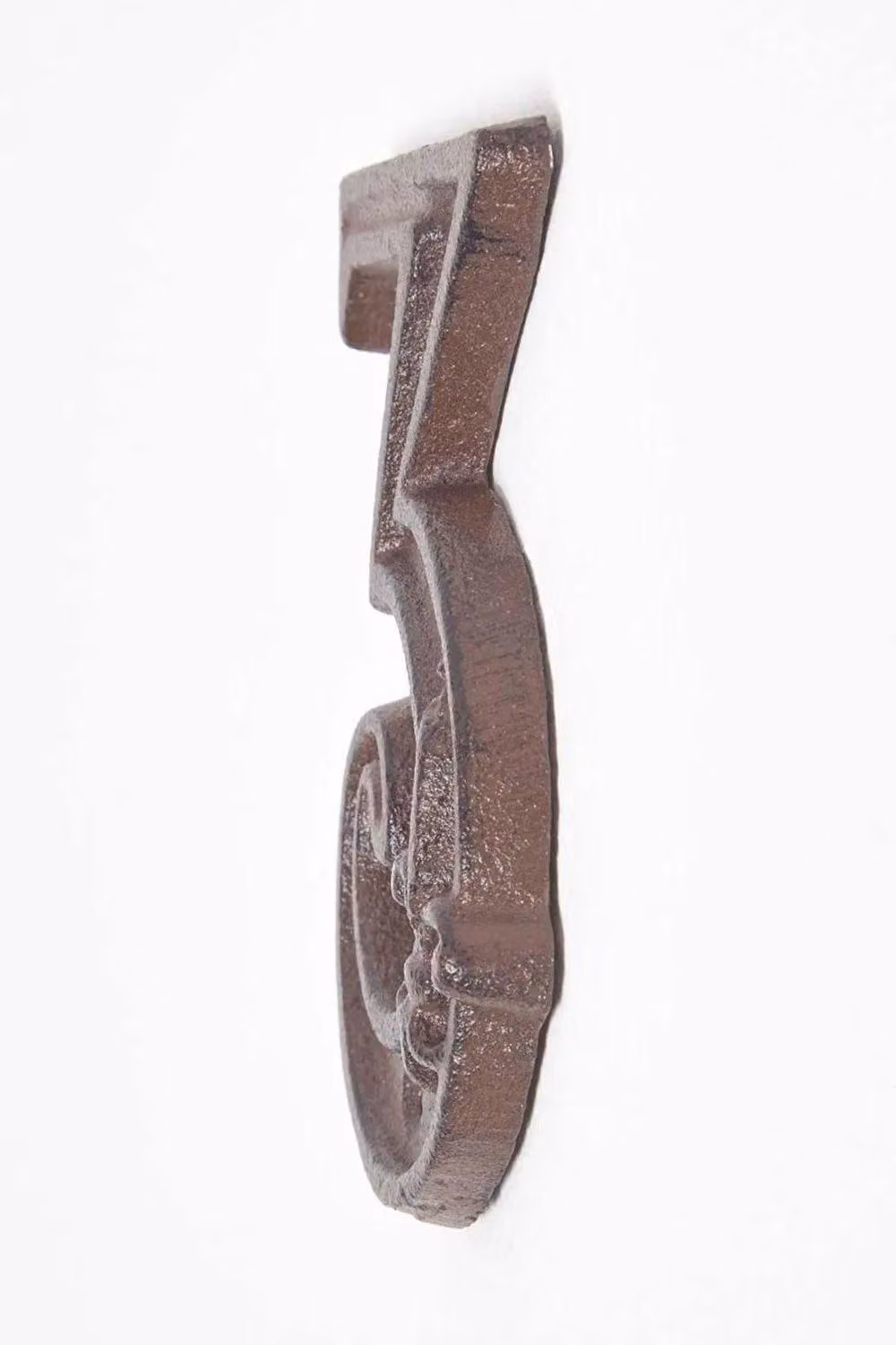 Homescapes Cast Iron House Number 3 in Antique Brown, H 11.8 x W 8 cm – 2