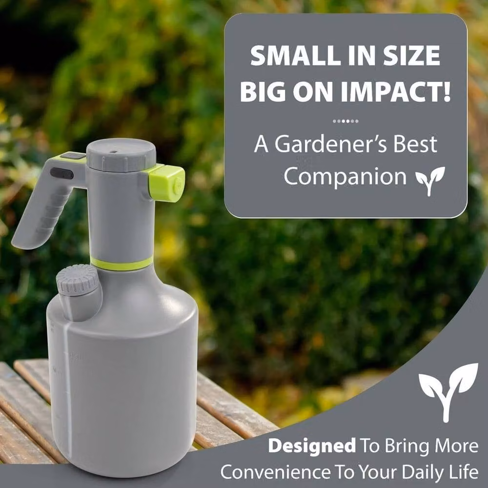 Havendro 2L Electric Garden Sprayer with Rechargeable Battery in Grey – 6