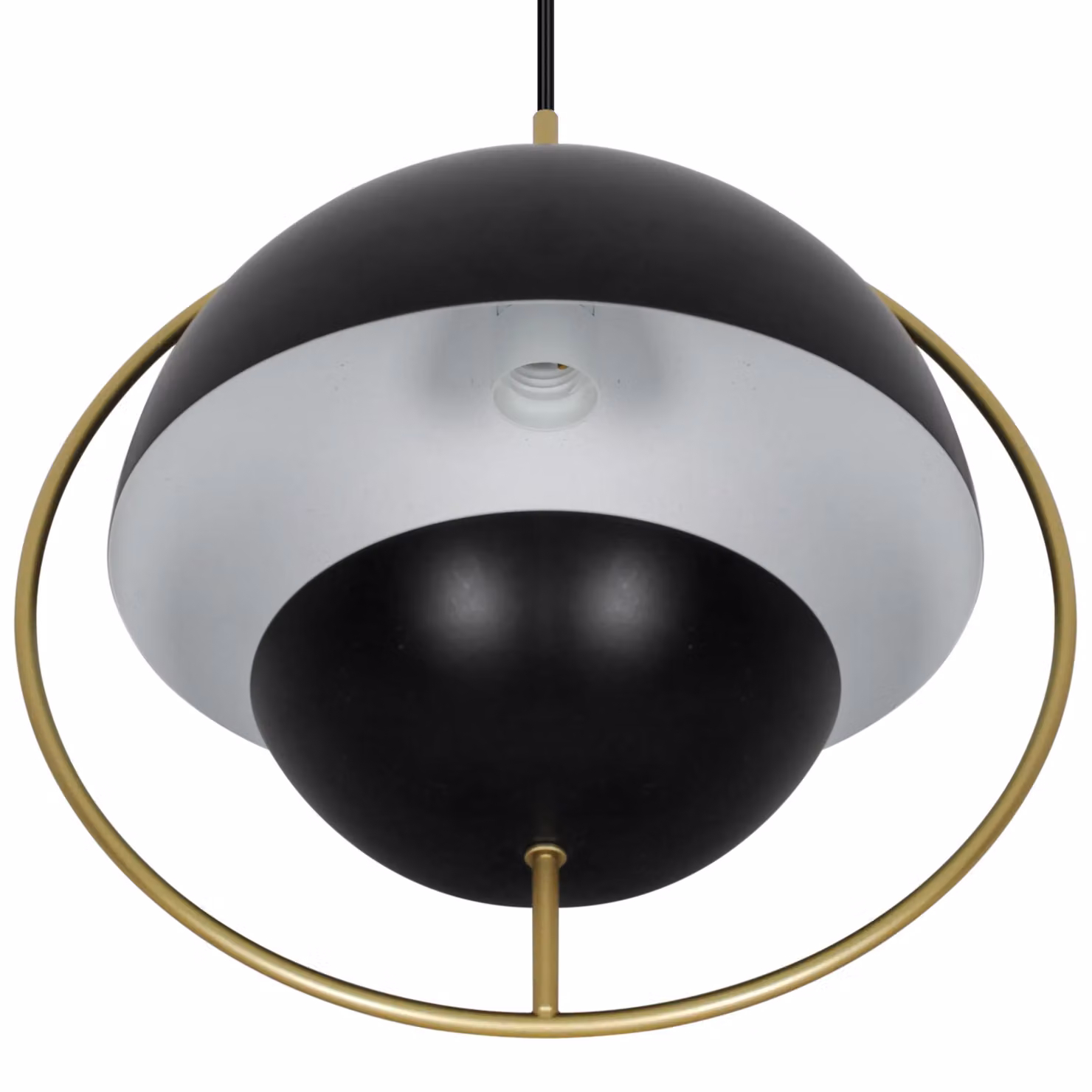 Nordlux Tavia Pendant Light in Black Metal for Dining Rooms, E27, Diameter: 28 cm – 2