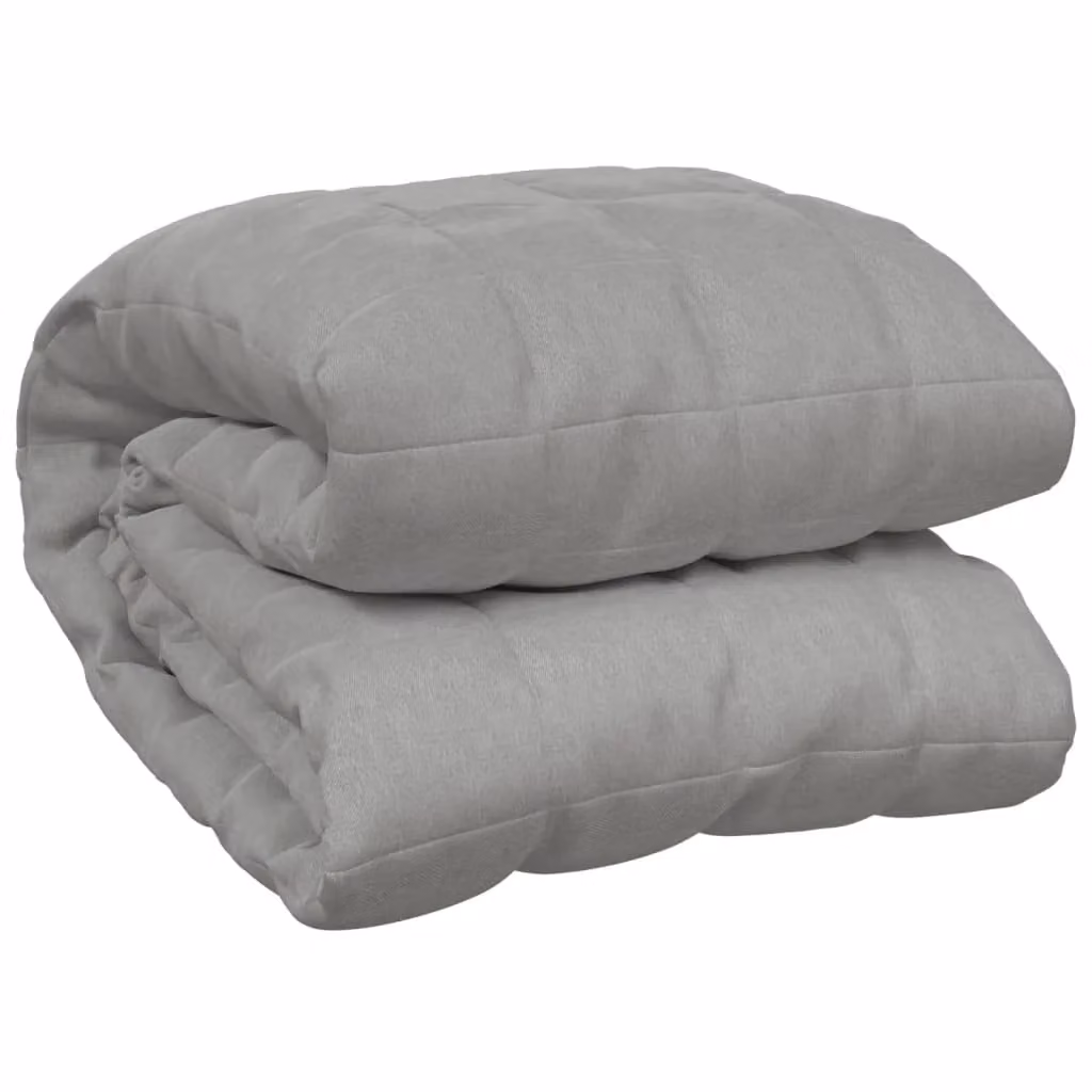 Berkfield Home Grey Weighted Blanket, W/D/H: 220 x 260 cm, 11 kg – 2