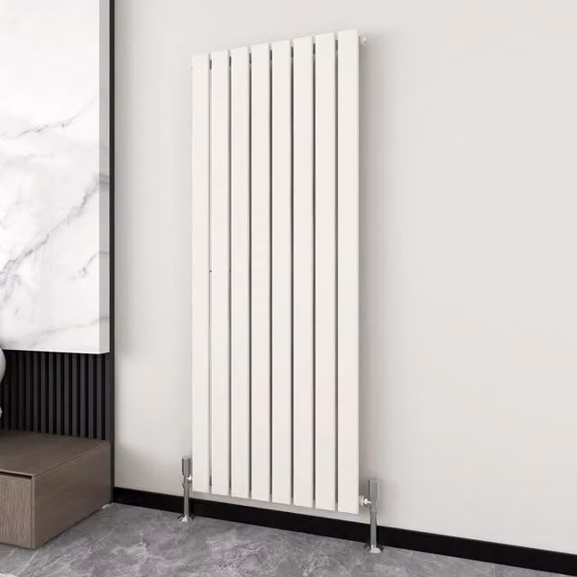 MCC Direct Designer Flat Panel Single Radiator, White, W: 54.4 cm, H: 160 cm – 1