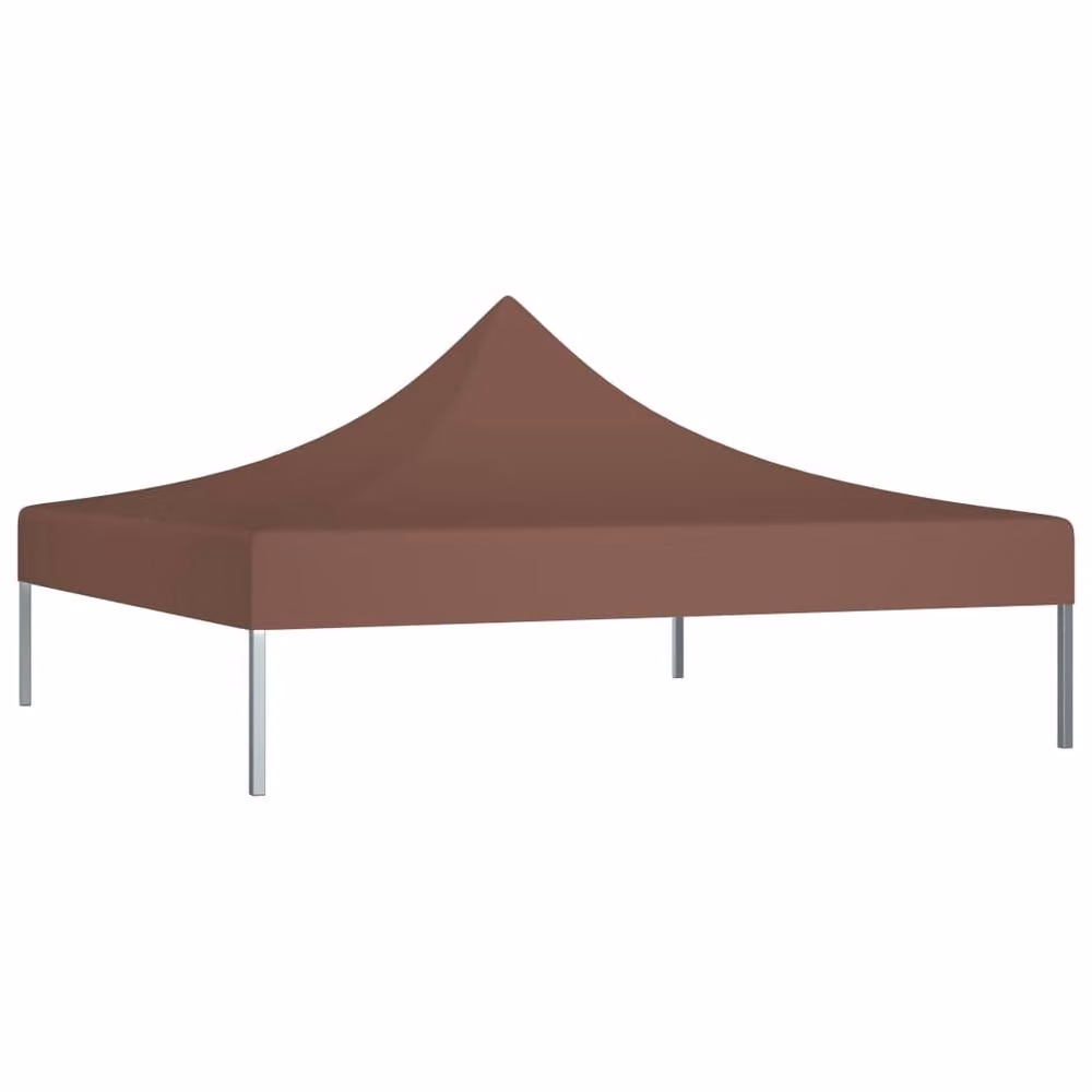 Berkfield Home Party Tent Roof, Brown, 2 x 2 m – 2
