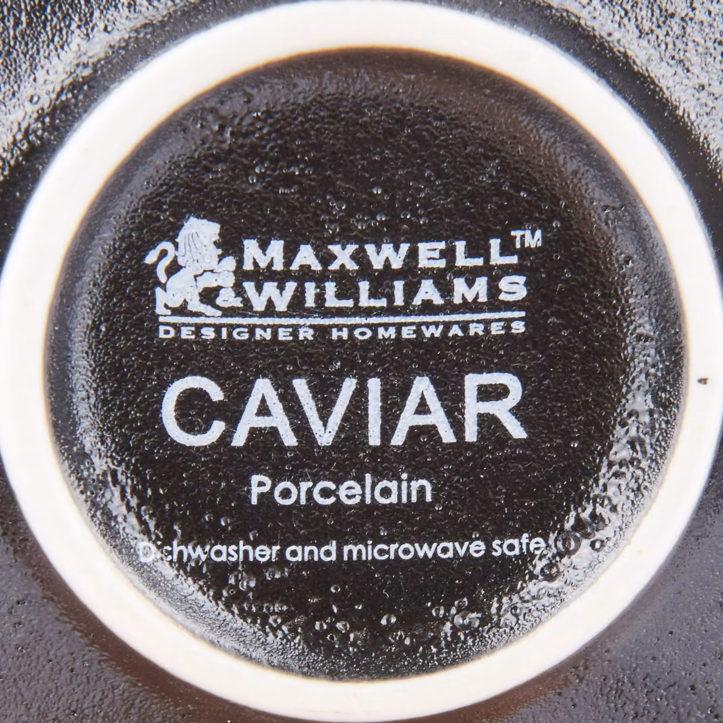 Maxwell & Williams Caviar 4-Piece Porcelain Coupe Bowl Set in Black – 5