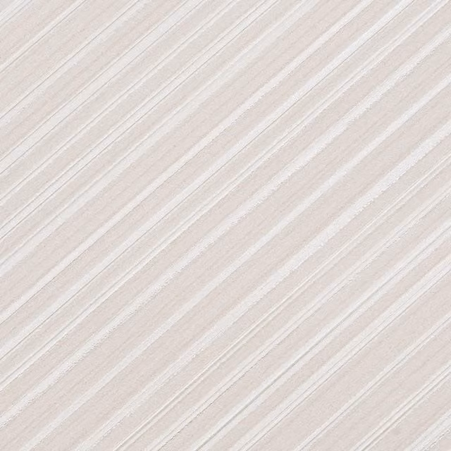 Livingandhome Non-Woven 3D Embossed Wood Look Wallpaper Roll in Beige and White
