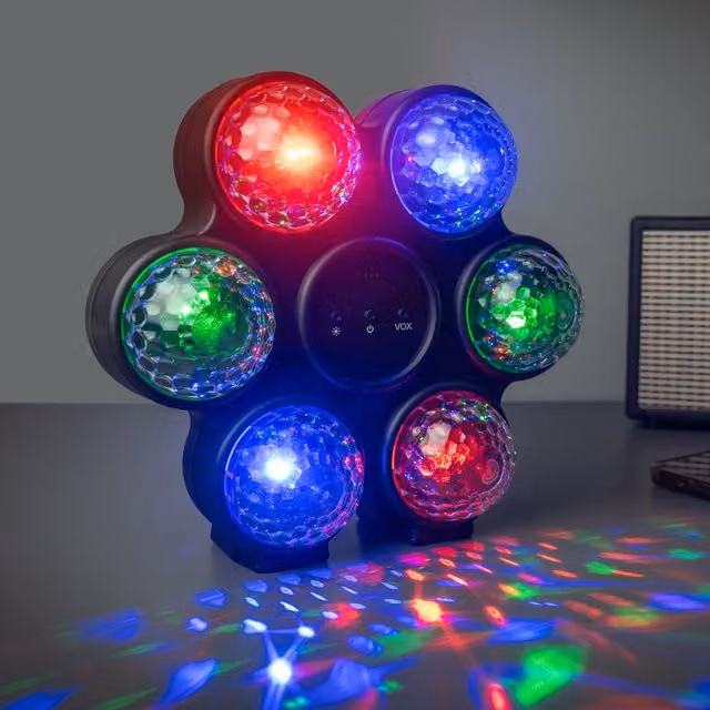 RED5 Circle Disco Light - Black
