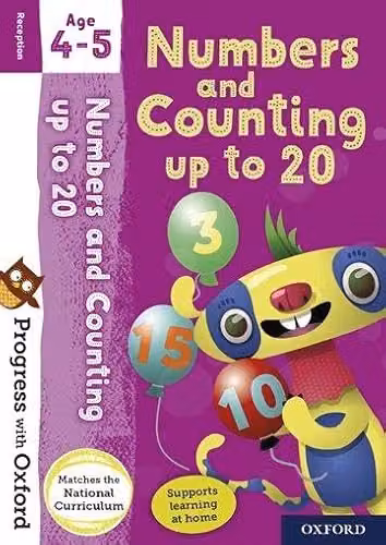 Oxford University Press Progress with Oxford: Numbers and Counting up to 20 for Ages 4-5 Multicolour Paper Book