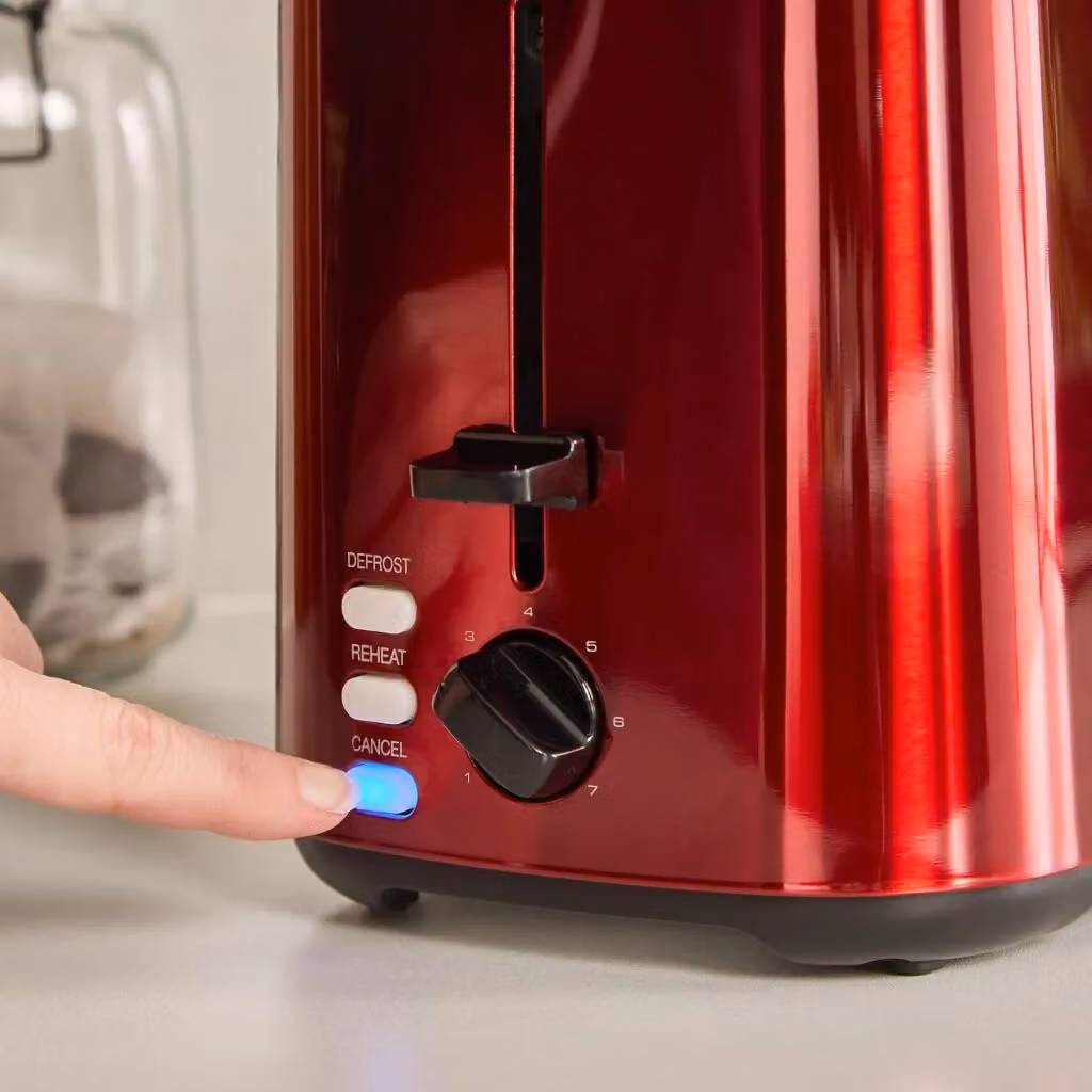 Morphy Richards Equip 2-Slice Toaster in Red – 4