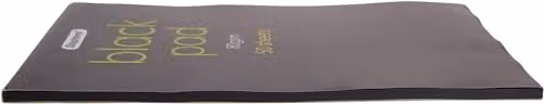 Stephens Black Coloured Paper Pad, A4, 80gsm, 50 Sheets – 5