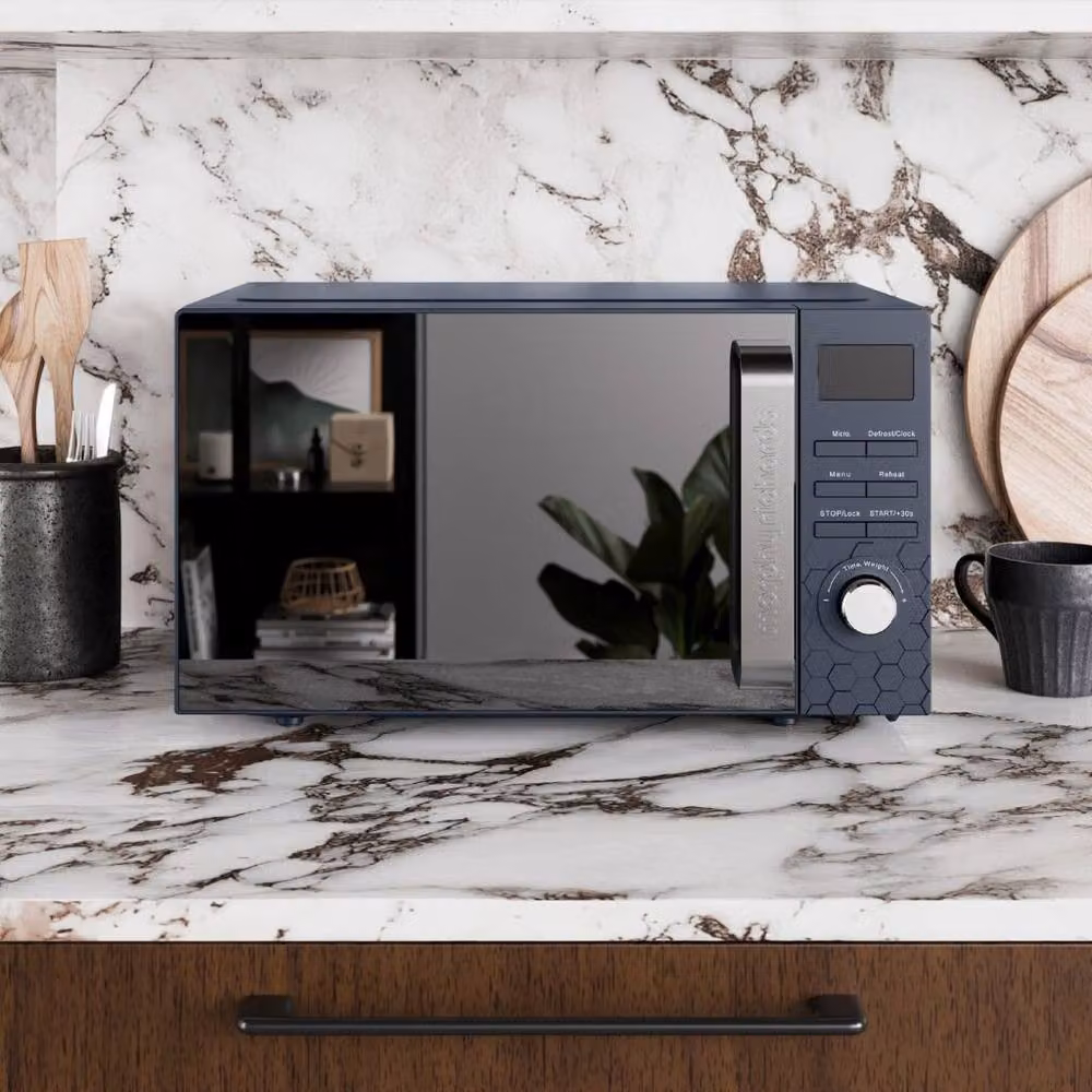 Morphy Richards Cassini 20L 800W Solo Digital Microwave in Blue – 2