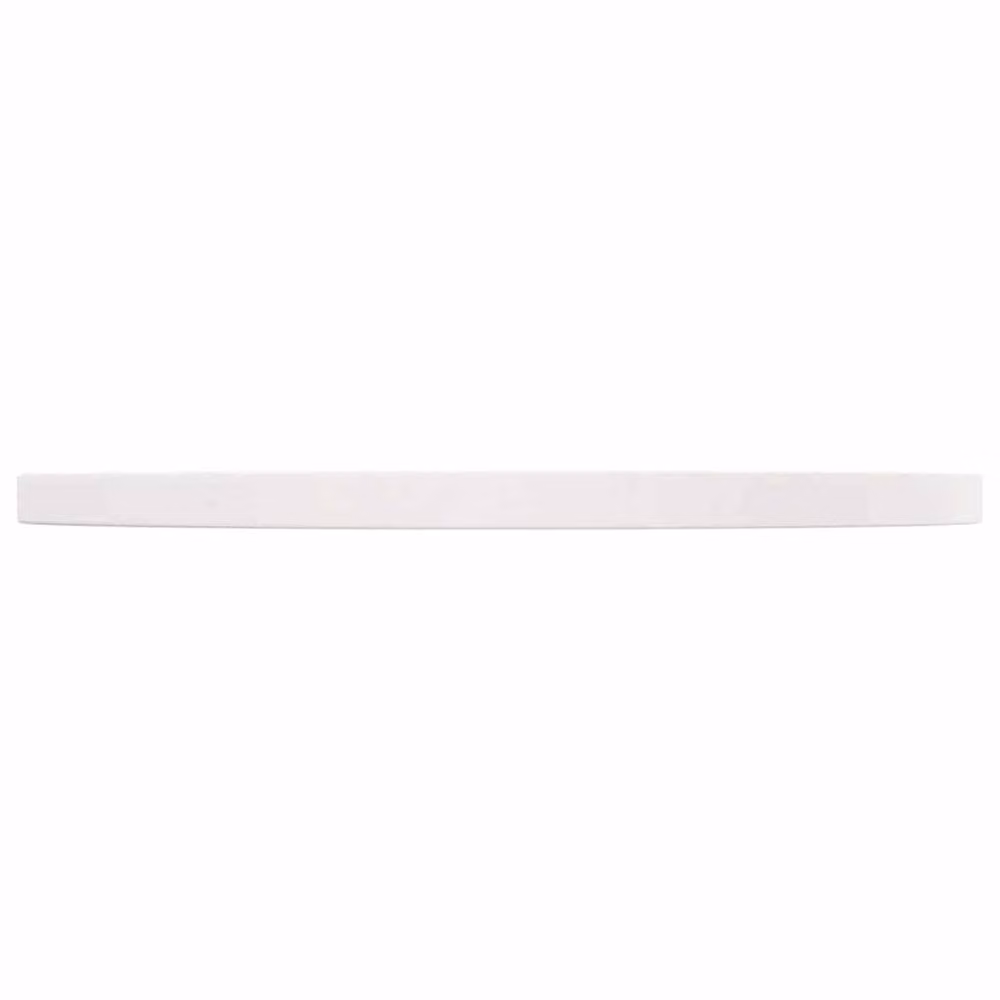 Berkfield Home White Solid Wood Pine Table Top, Diameter: 50 cm, Height: 2.5 cm