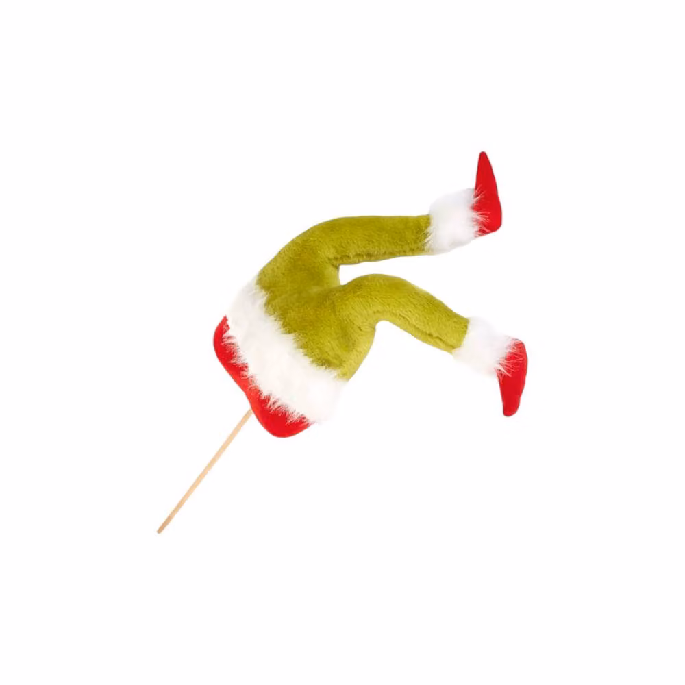 Garden Greatness Green Grinch Style Hanging Christmas Tree Decoration Figure – 2