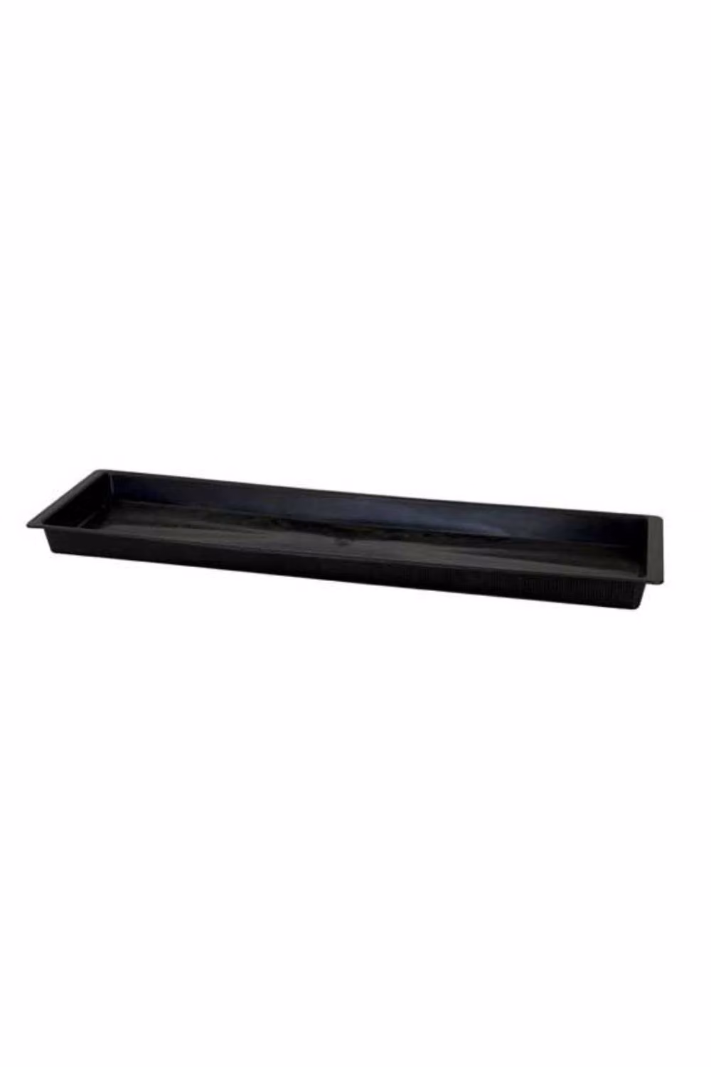 KDMD Black Double Floral Rectangular Tabletop Party Decoration Tray – 2