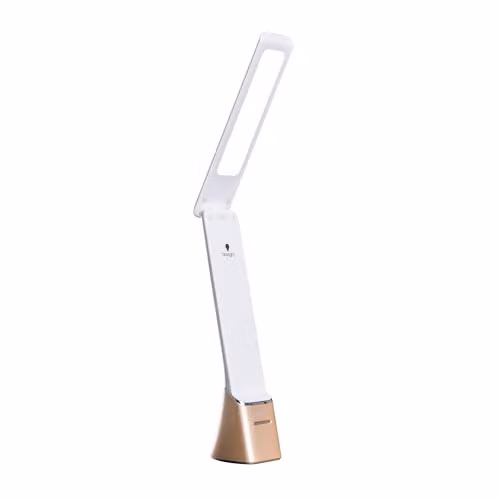 Daylight Company Smart Go Portable LED Task Lamp, White, Rechargeable and Dimmable with 95+ CRI