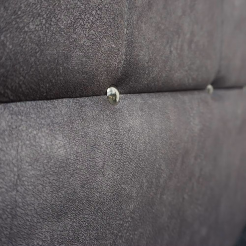 Furnishings For Less UK Ariana Grey 3 + 2 Seater Microfibre Fabric Sofa Set with Scatter Cushions – 2