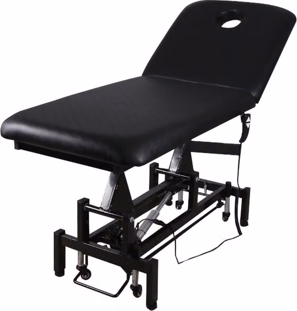 Livingandhome Professional Electric Massage Bed for Salons in Black
