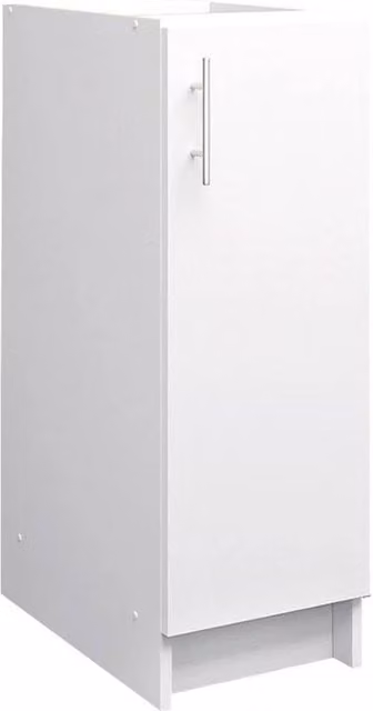 SPETLEK Greta White Matt Kitchen Base Unit with Hinged Doors and Internal Shelves