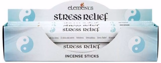 KDMD Elements Stress Relief Floral Incense Sticks, Set of 6 Packets, White