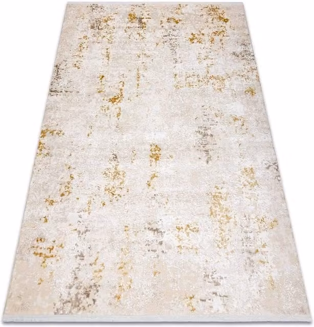RugsX Duke Abstract Modern Rug in Yellow, Grey and Multicolour, W: 200 cm, D: 290 cm