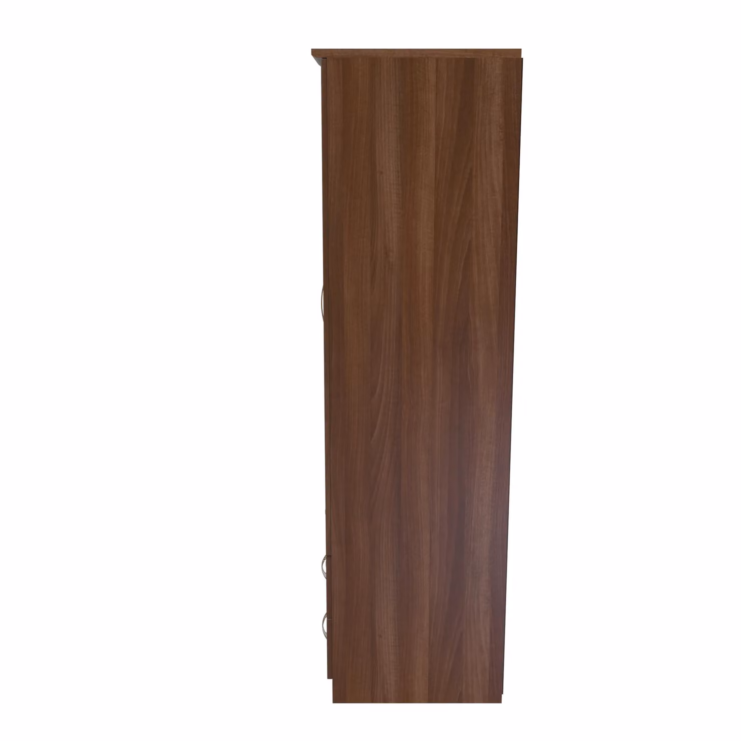 2 U Hampshire Ready Assembled Triple Wardrobe with Three Drawers in Walnut – 2
