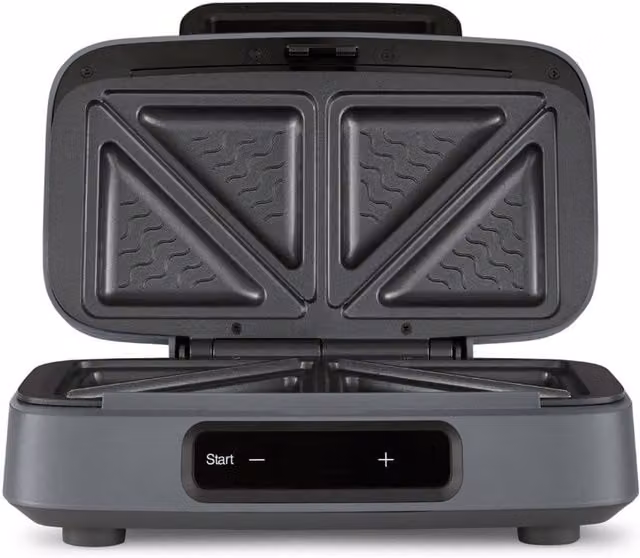 Morphy Richards GrillX Sandwich Maker with Timer in Black