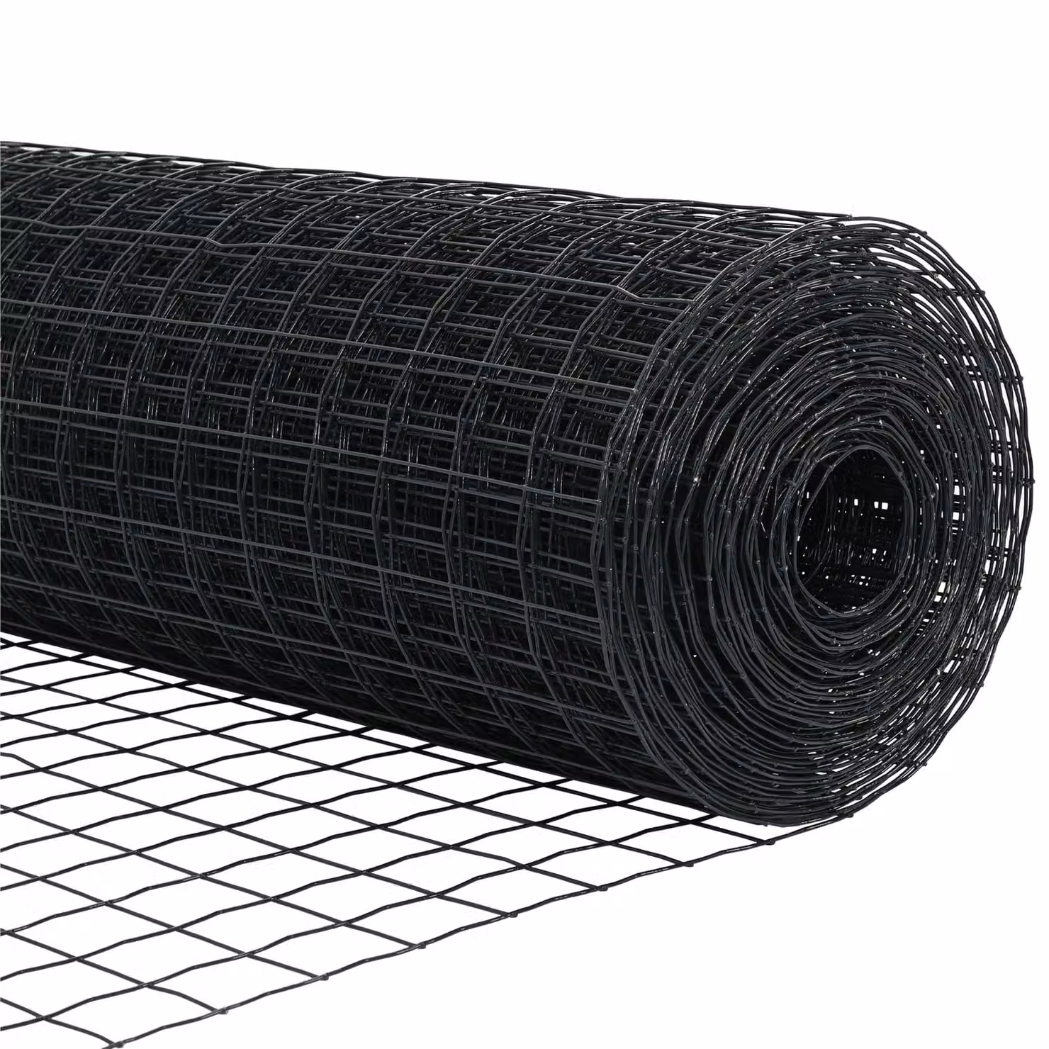 Berkfield Home Euro Fence Grey PVC-Coated Steel Fencing, H: 140 cm x W: 1000 cm – 6
