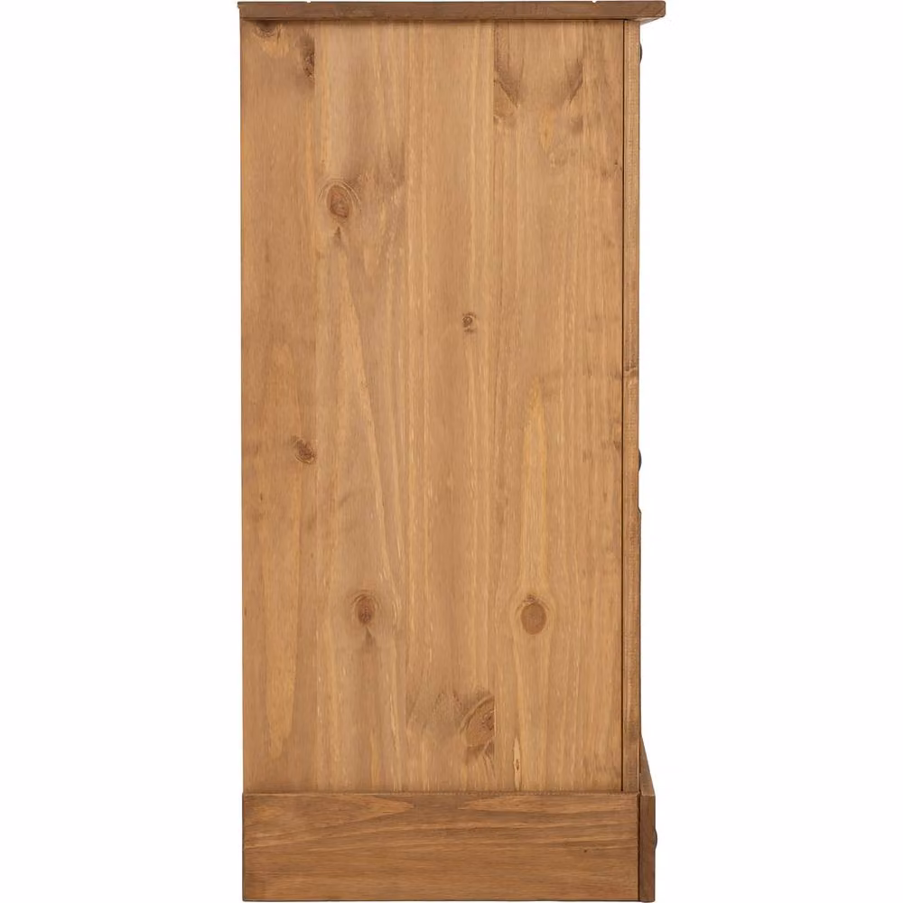 Seconique Corona Essentials 6 Drawer Chest in Natural Waxed Pine – 3