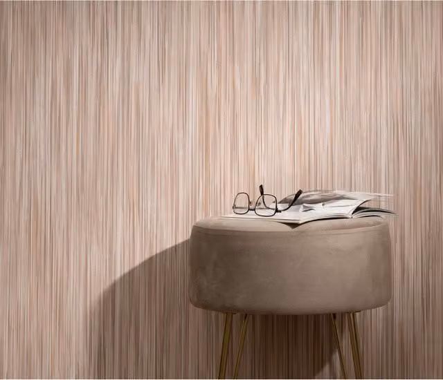 Erismann Silent Flow Pink Embossed Abstract Botanical Vinyl Wallpaper