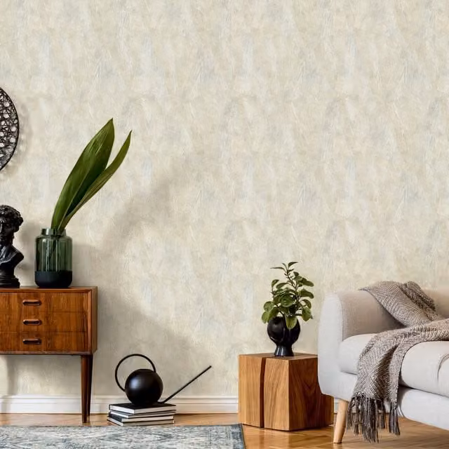 Erismann Gold Geometric Modern Vinyl Wallpaper Roll