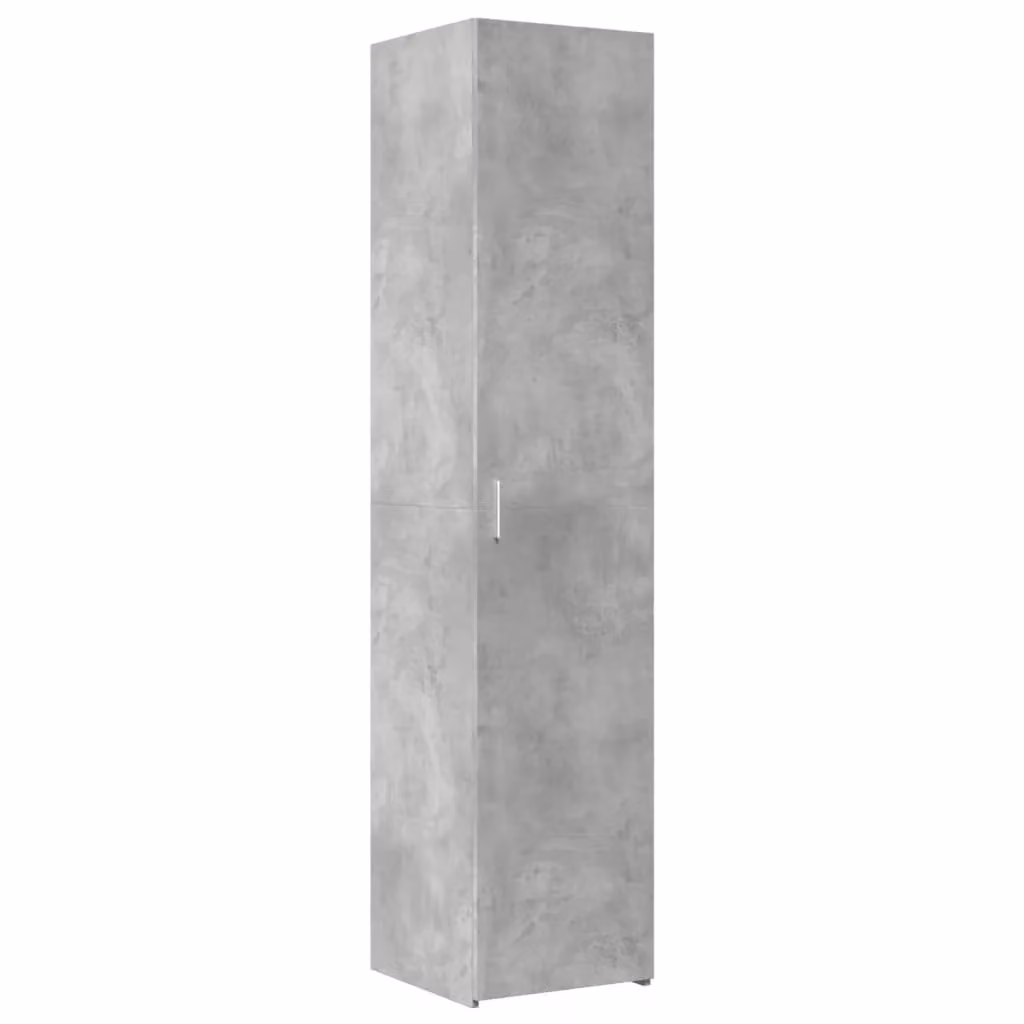 Berkfield Home Modern Highboard in Concrete Grey, W/D/H: 40 x 42.5 x 185 cm – 2