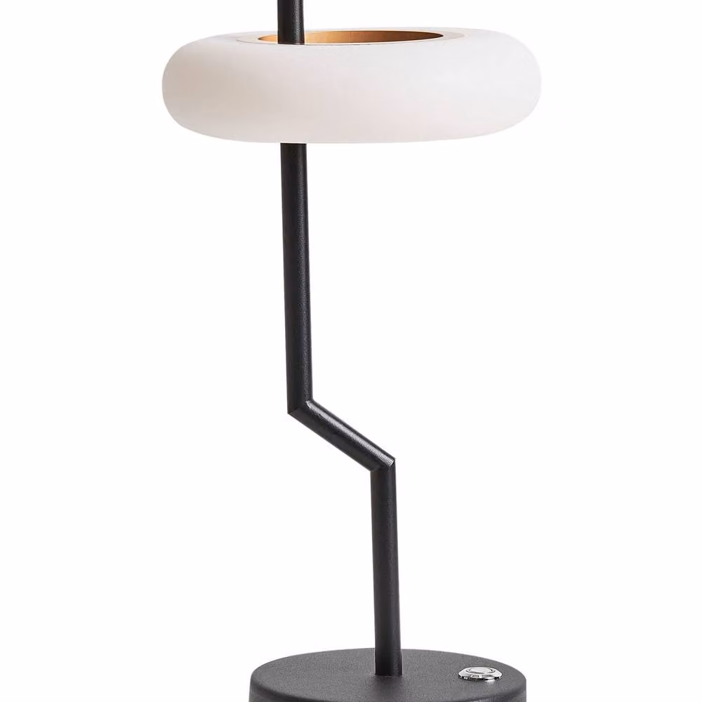 Wyld and Coco Black Wireless Table Lamp with Touch Dimmer and Aluminium Body – 2