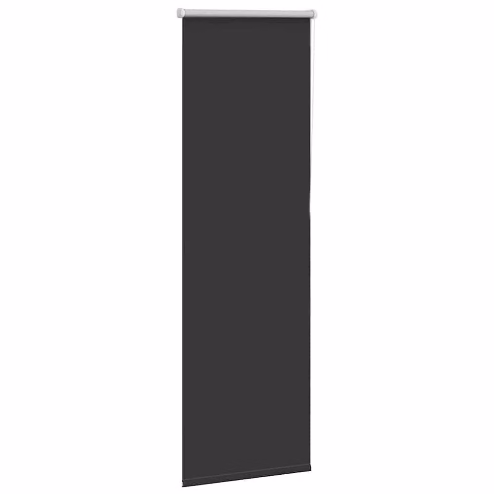 Berkfield Home Blackout Roller Blind, Black Polyester, W: 40 cm, H: 150 cm – 3
