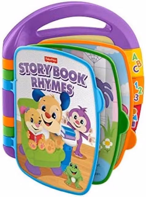 Fisher-Price Laugh And Learn Storybook Rhymes Multicolour Sensory Musical Toy