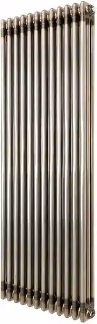 Monstershop Traditional 3 Column Steel Radiator in Silver, W: 150 cm, H: 56 cm – 1