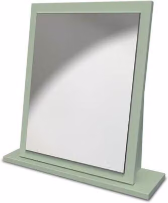 Welcome Kent Small Tabletop Dressing Table Mirror in Green, White or Grey