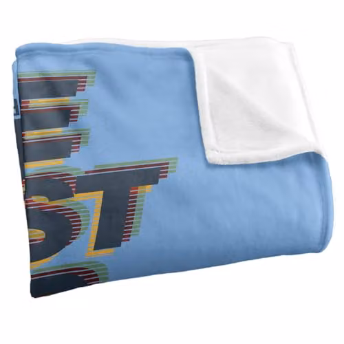 LOGOVISION Justice League The Flash Super Soft Fleece Throw Blanket, Multicolour, W: 127 cm, D: 152.4 cm – 2