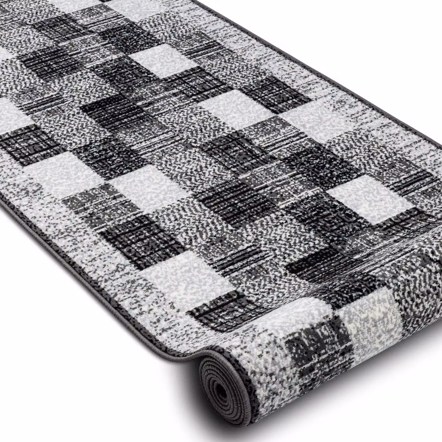 RugsX Bcf Rafia Runner in Grey, W/D/H: 80 x 160 cm – 2