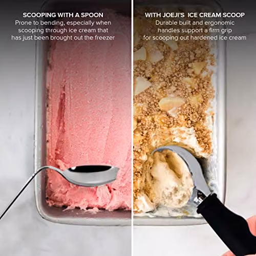 Joeji's Kitchen Stainless Steel Ice Cream Scoop with Trigger Release in Silver – 4