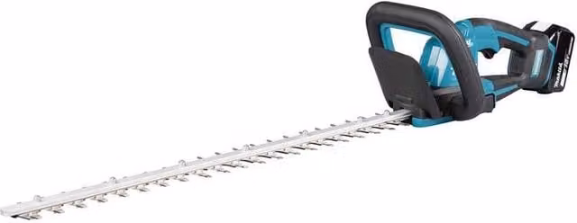 Makita LXT Brushless Reciprocating Hedge Trimmer 18V with 5.0Ah Li-ion Battery, Blue