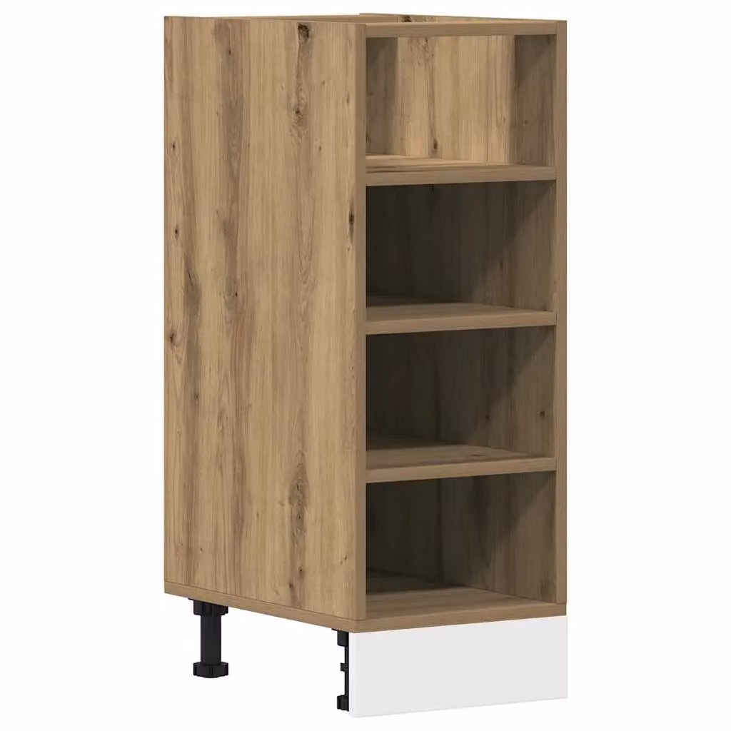 Berkfield Home Artisan Oak Freestanding Kitchen Base Unit in Brown, W/D/H: 44.5 x 44.5 x 81.5 cm – 2