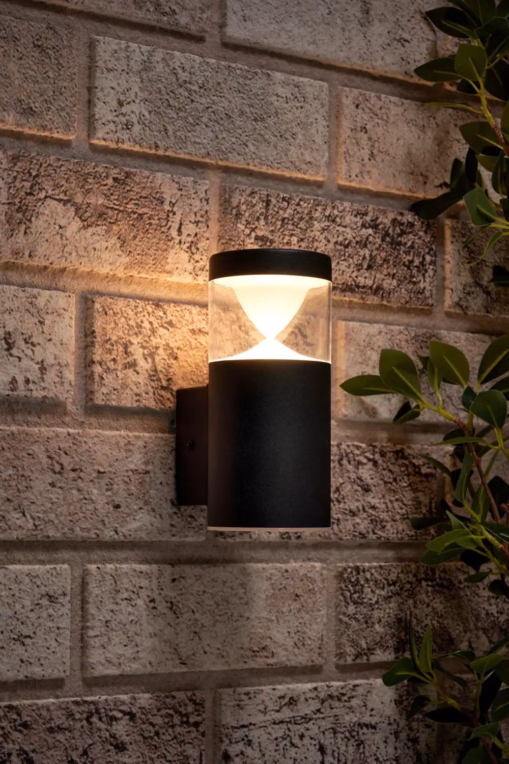 BHS Lighting Asher Minimalist LED Outdoor Wall Light in Black – 3