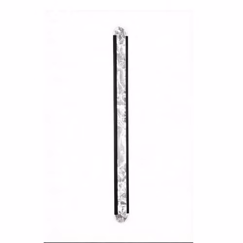 ENER-J LED Outdoor Wall Light, 100 cm, CCT Adjustable, Black and White, IP65 Waterproof, Metal and Acrylic