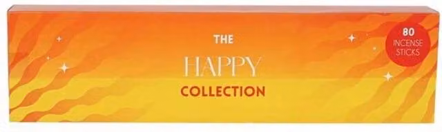 KDMD Happy Collection Incense Stick Set in Orange and Multicolour – 2
