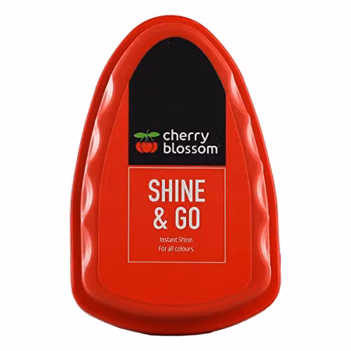 Cherry Blossom Shine & Go Shoe Polish in White or Red
